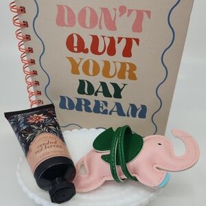 Colorful Spiral Notebook and Accessories Set